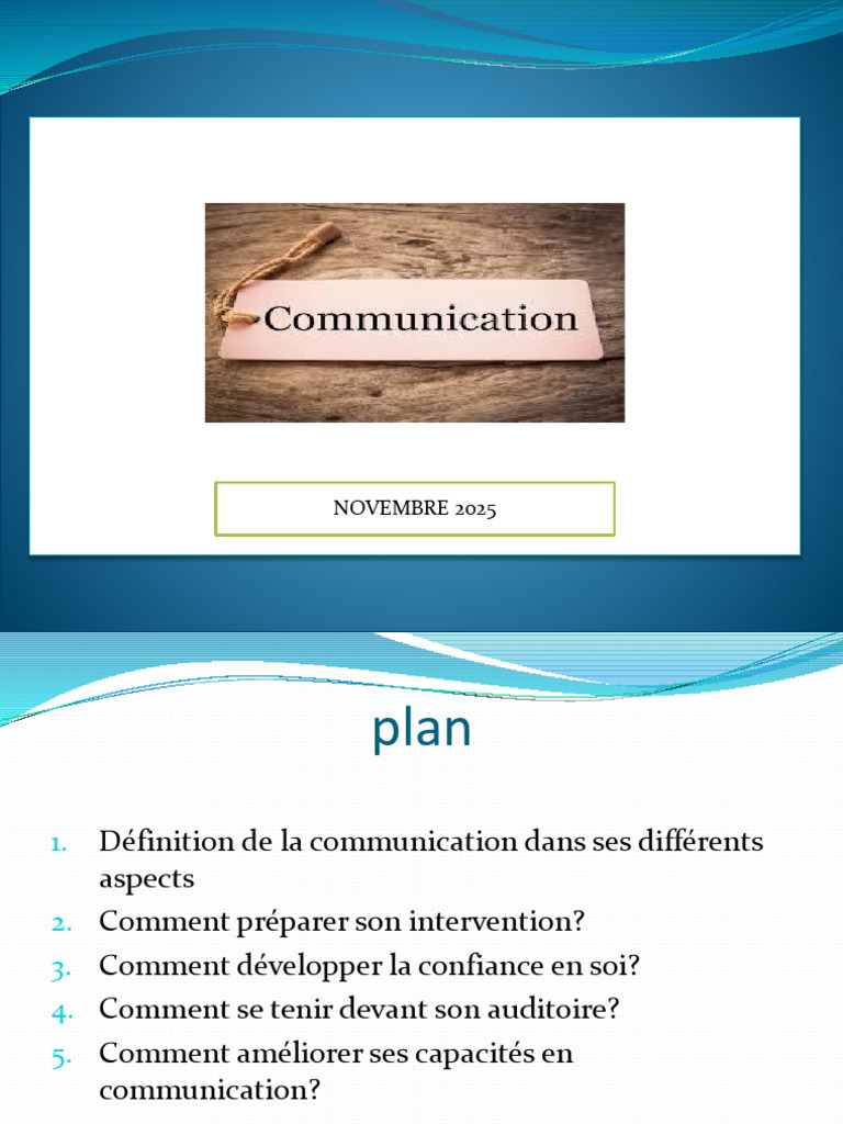 Techniques de communication efficace | PDF | Communication non verbale ...