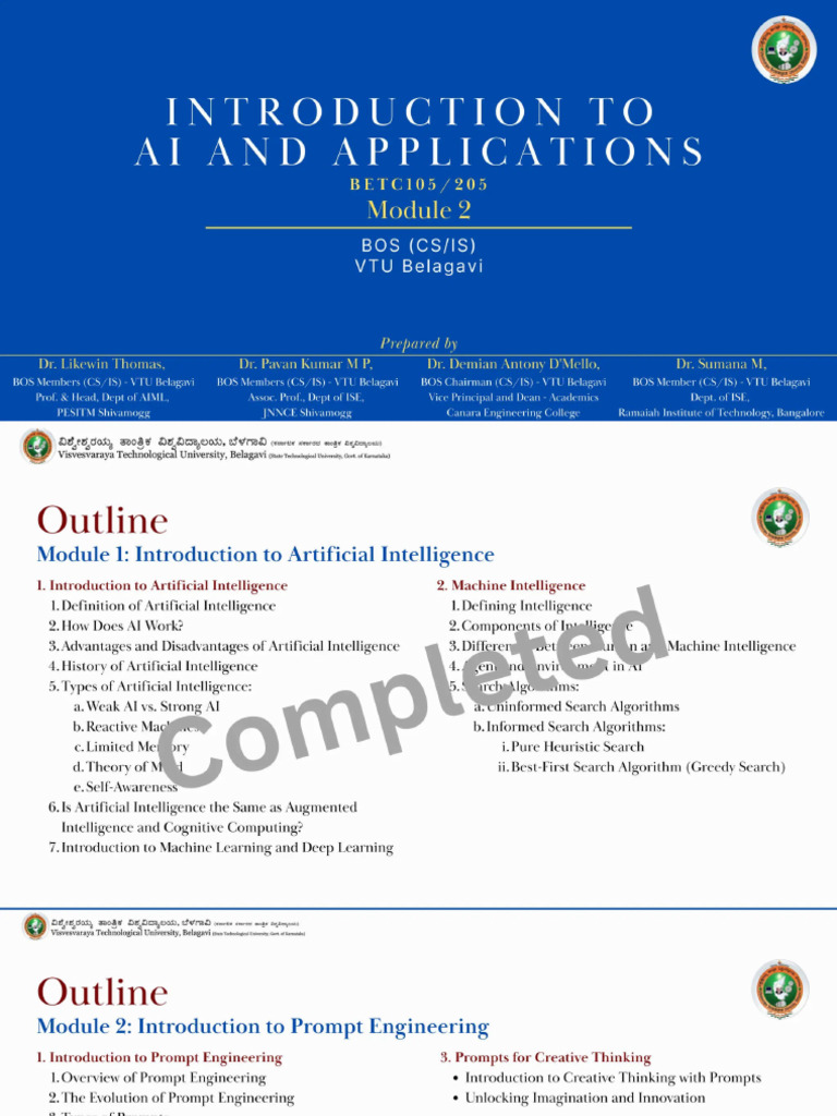 Ai Module 2 | PDF