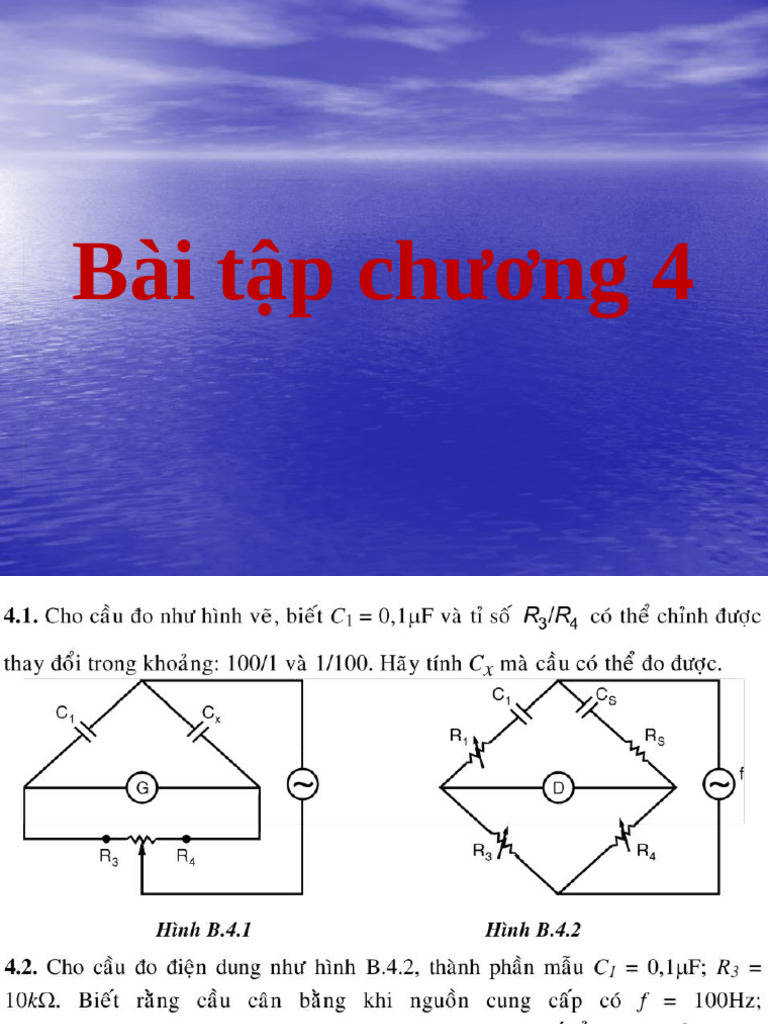 Bai Tap Chuong 4 | PDF