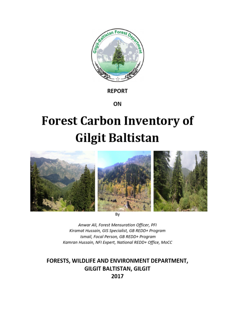 Forest Carbon Inventory in Gilgit Baltistan | PDF | Forests | Sampling ...