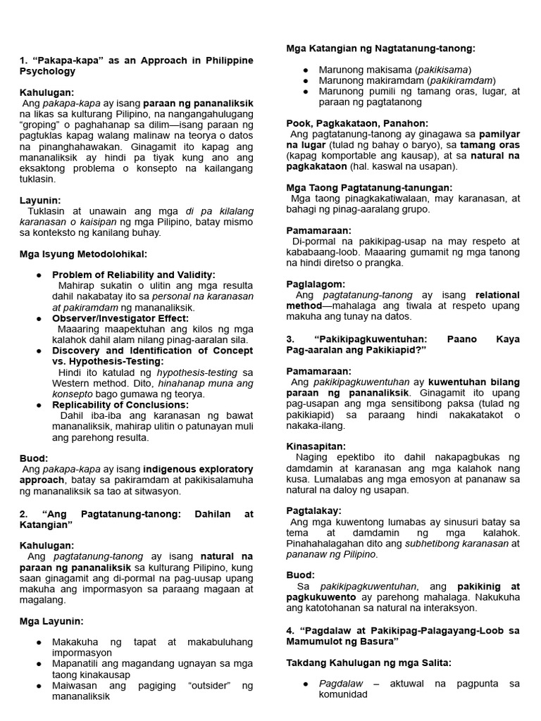 UNIT 5 (Summary) | PDF