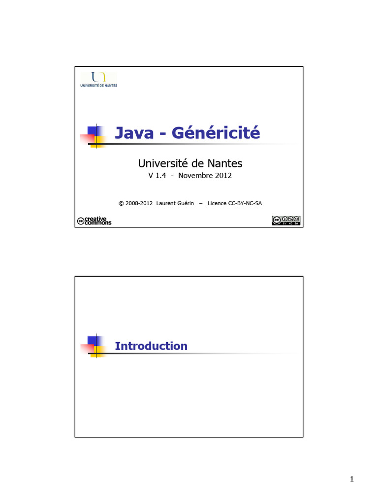 Comprendre la généricité en Java | PDF | Java (Langage de programmation ...