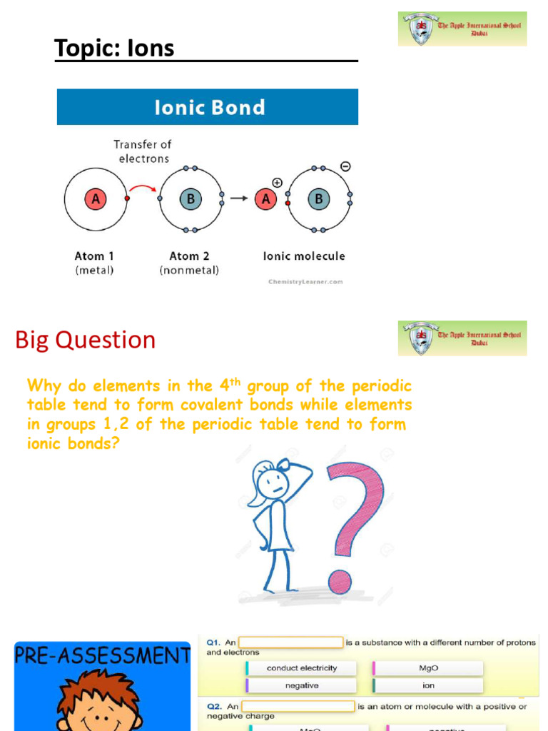 Ionic Bond Up | PDF | Ion | Ionic Bonding