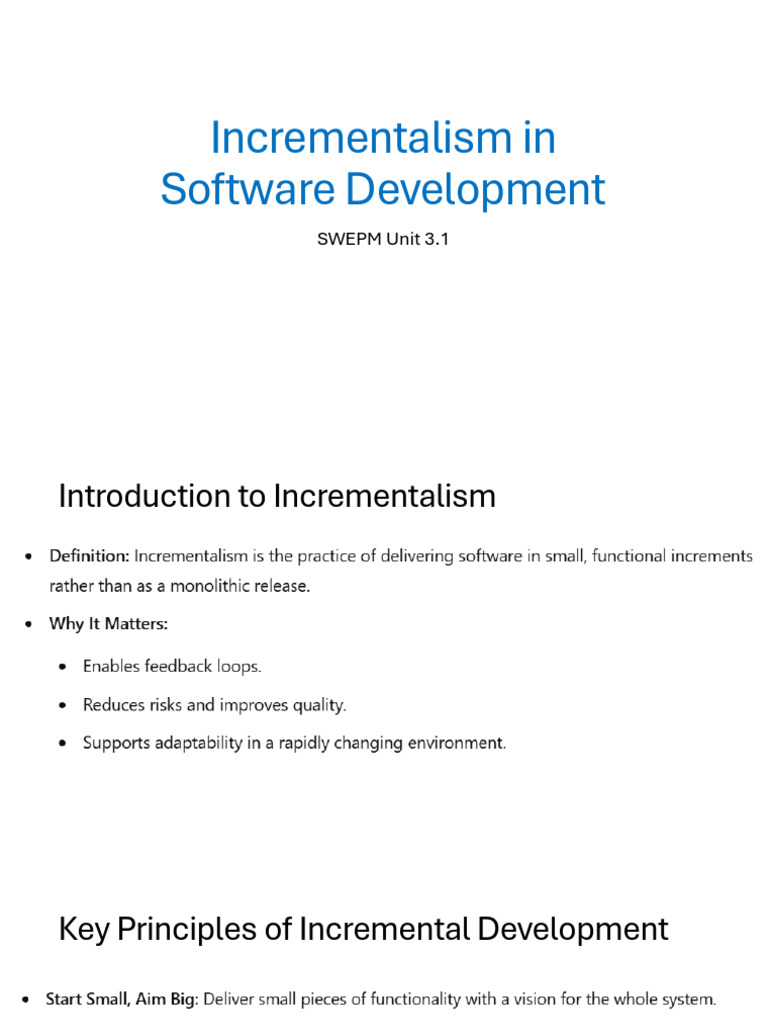 Swepm Unit 3 | PDF | Software Testing | Test Driven Development