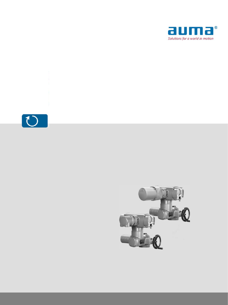 Instrucciones de Instalación AUMATIC ACExC | PDF | Tornillo | Solenoide