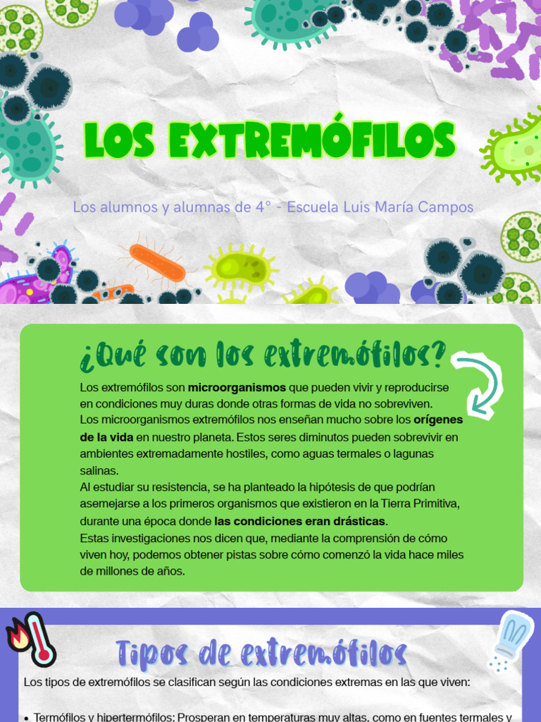 De Lo Invisible A Lo Increíble La Adaptación de Los Seres Vivos ...