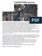 Inter_ La Stampa Straniera Elogia Mourinho _ CalcioLine