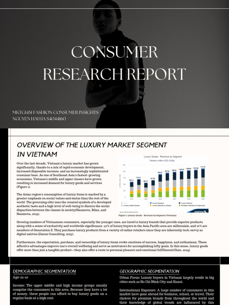 Luxury Market Insights in Vietnam | PDF | Luxury Goods | Fashion