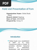Axis Bank Organizational Structure Overview | PDF