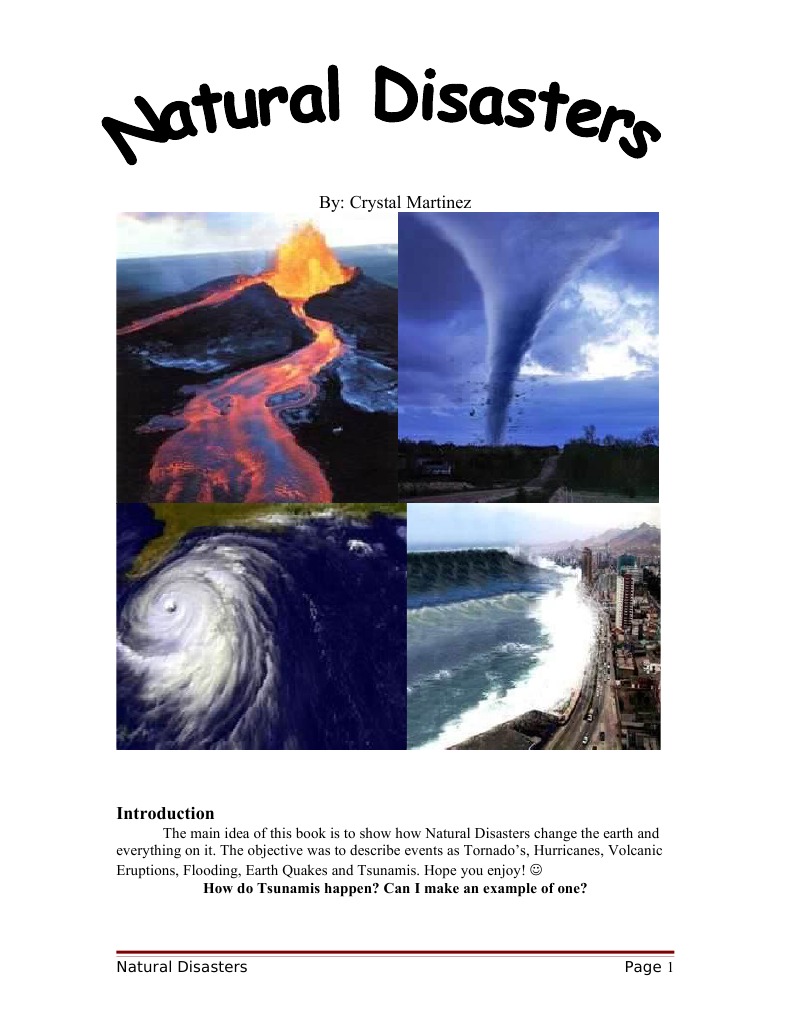 Understanding Natural Disasters Explained | PDF | Volcano | Types Of ...