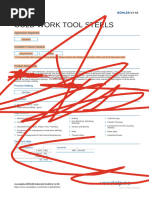 BÖHLER K390 Steel Properties Overview | PDF | Steel | Physical Sciences