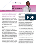 Action Research: The "What" of Action Research