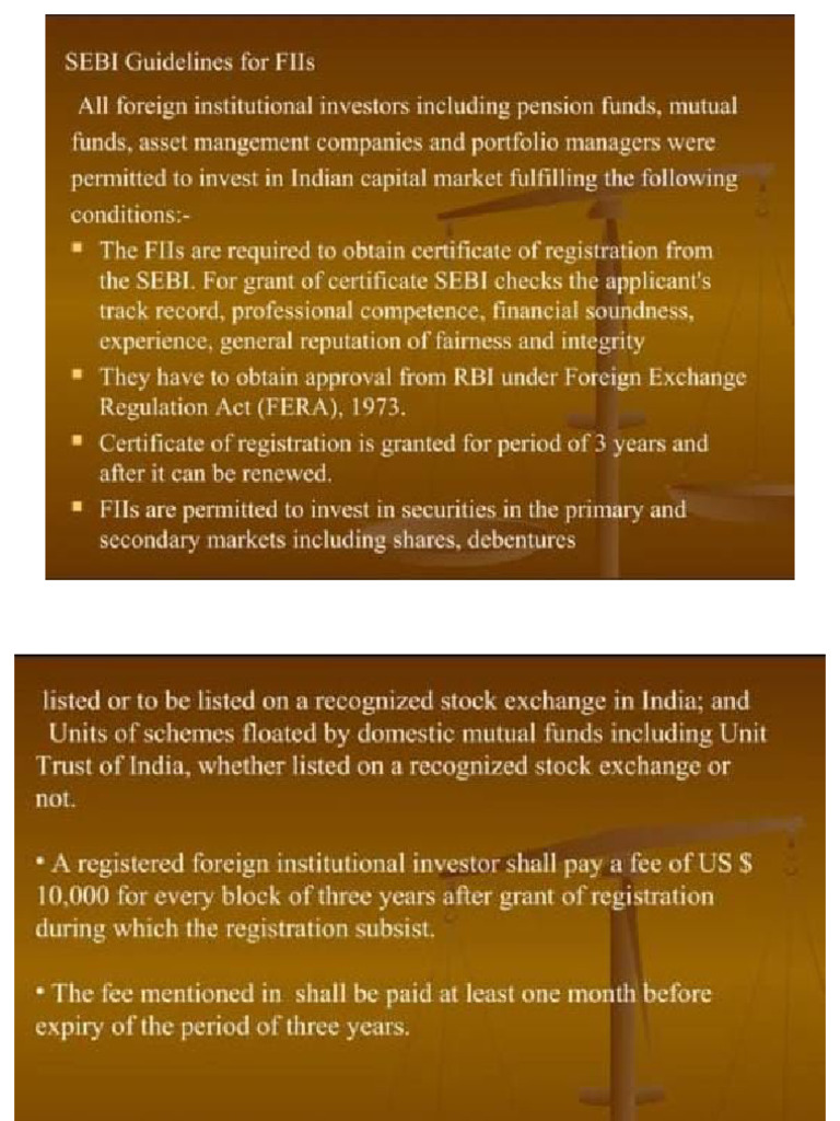 Sebi Guidelines | PDF