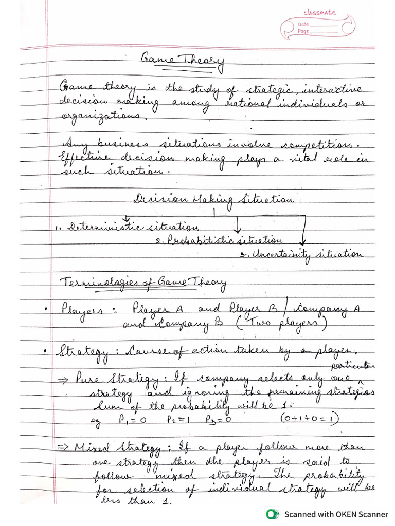 Or Module 14 Notes | PDF
