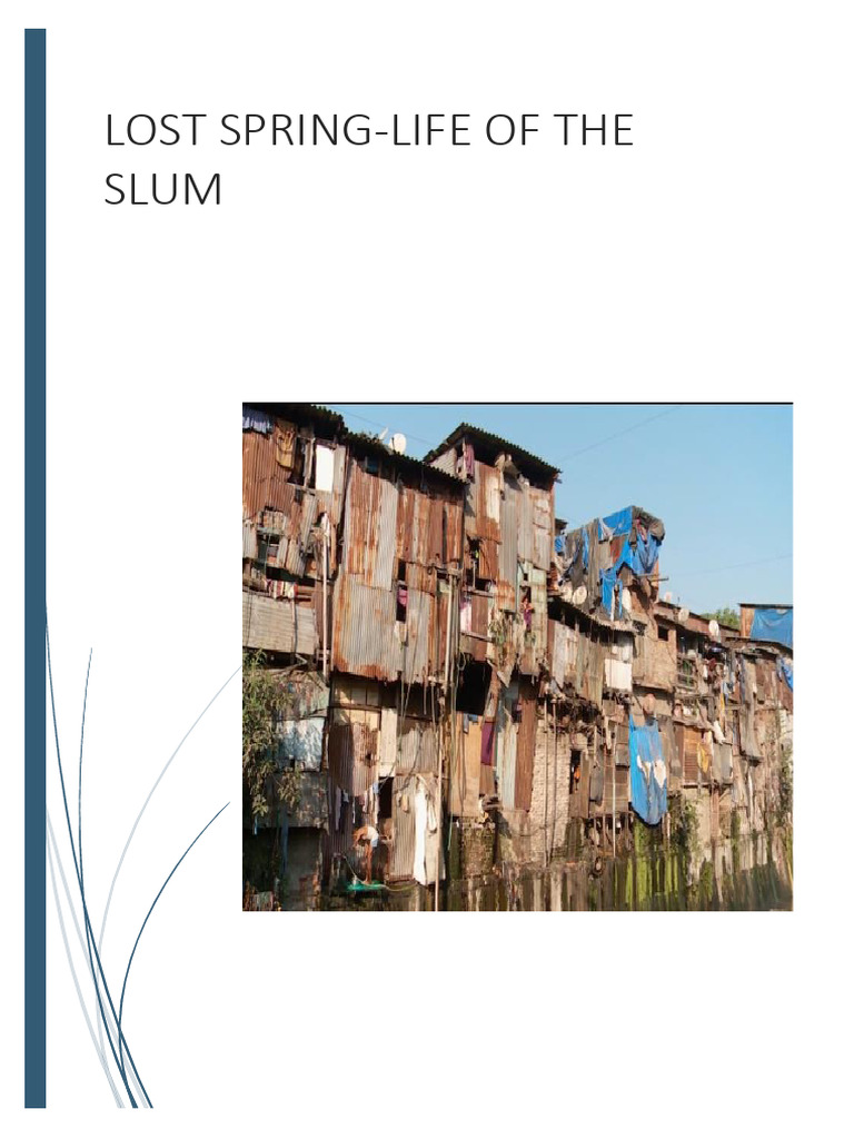 LOST_SPRING_ENGLISH_PROJECT[1] | PDF | Slum | Economies