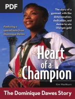 Heart of A Champion: The Dominique Dawes Story by Kim Washburn