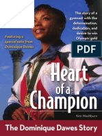 Heart of A Champion: The Dominique Dawes Story by Kim Washburn