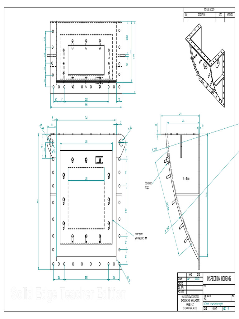 Inspection Housing Dimensions and Specs | PDF