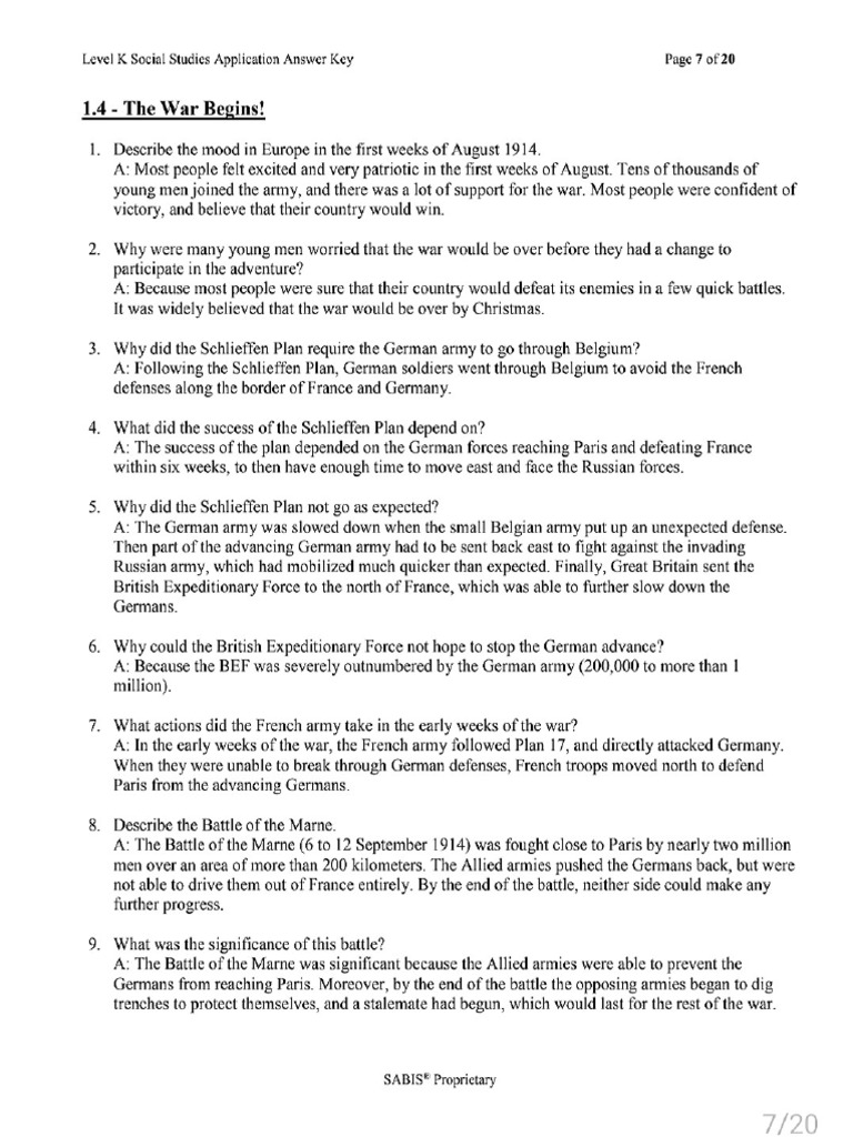 Social Studies Course Practice AK (1.4-1.6) | PDF