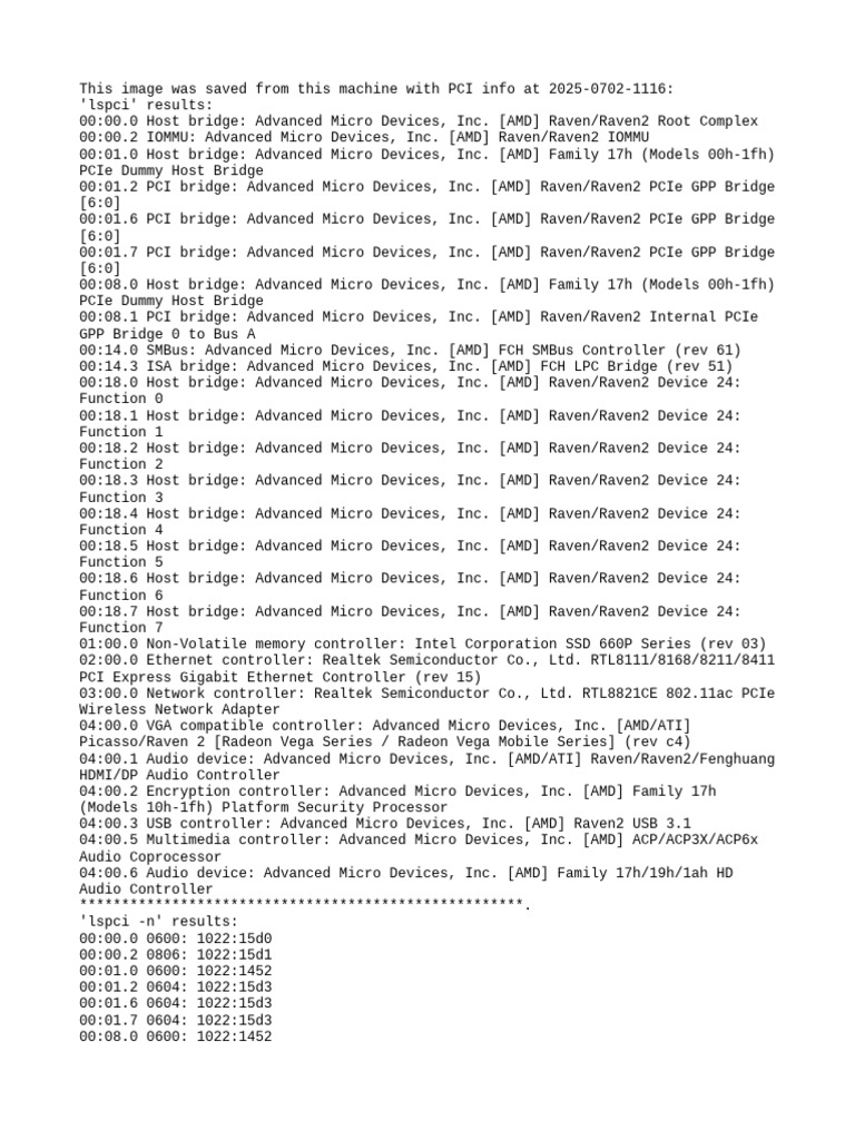 Info Lspci | PDF | Physical Layer Protocols | Computing