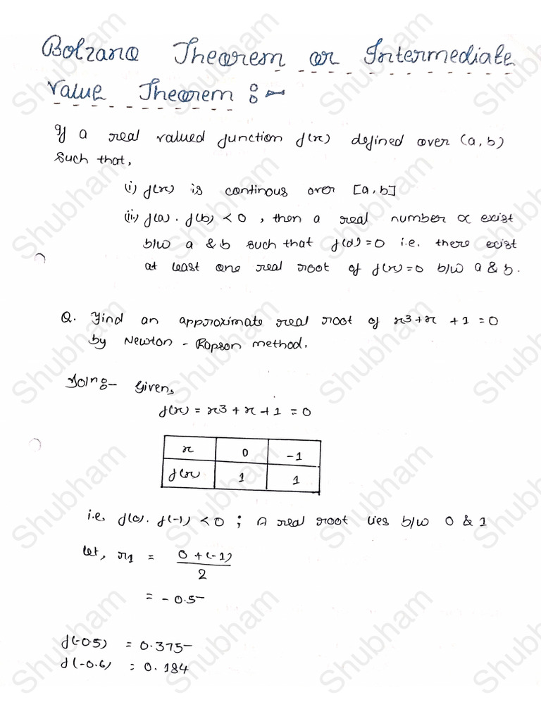 Mathematics (Term Work) | PDF