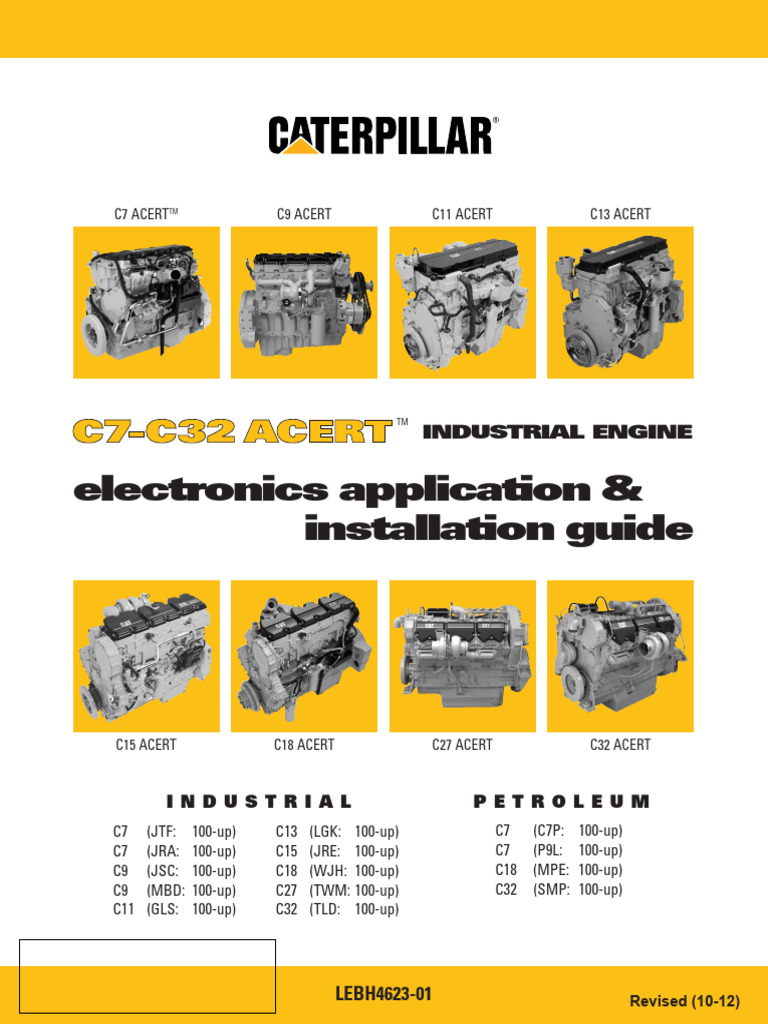 Industrial Engine Electronics Guide | PDF | Fuel Injection | Engines