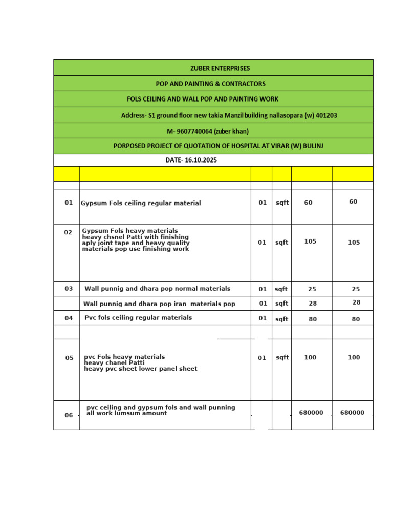 1_updated_518590375-Quotation (1) (1) (1) | PDF | Electrical Wiring ...