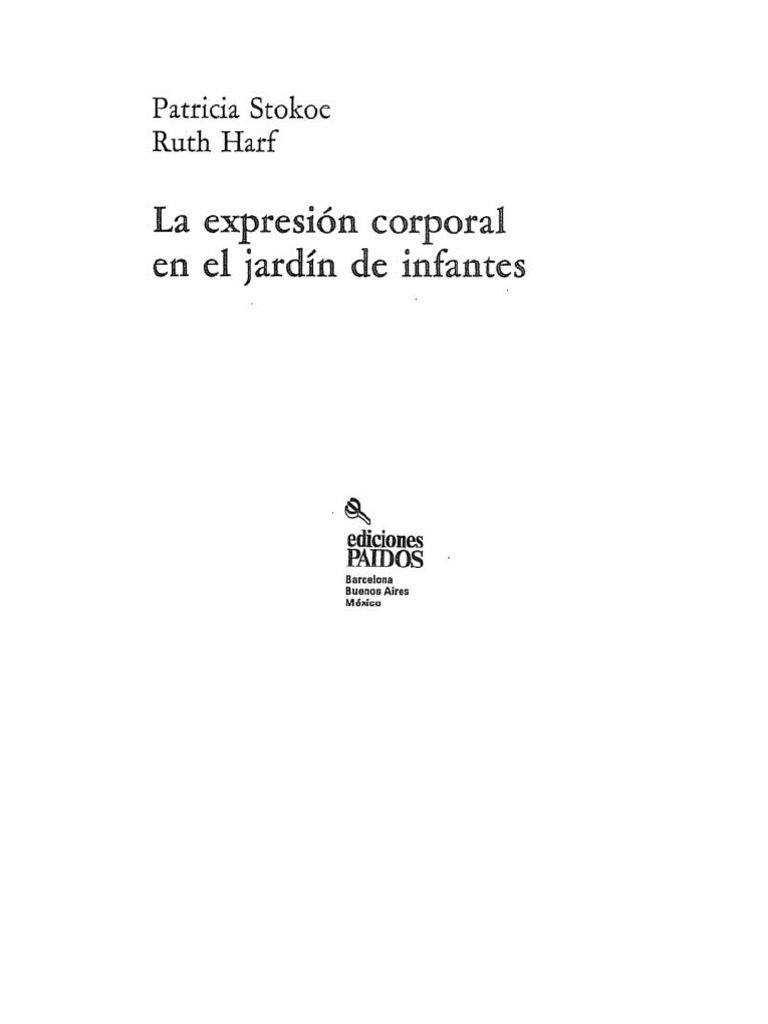 Recortes de Stokoe-Harf Exp Corp en El Jadin - Didactica | PDF