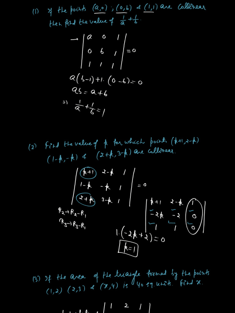 Straight Lines - L-03 (Class Notes) - Locus and Different Forms of ...