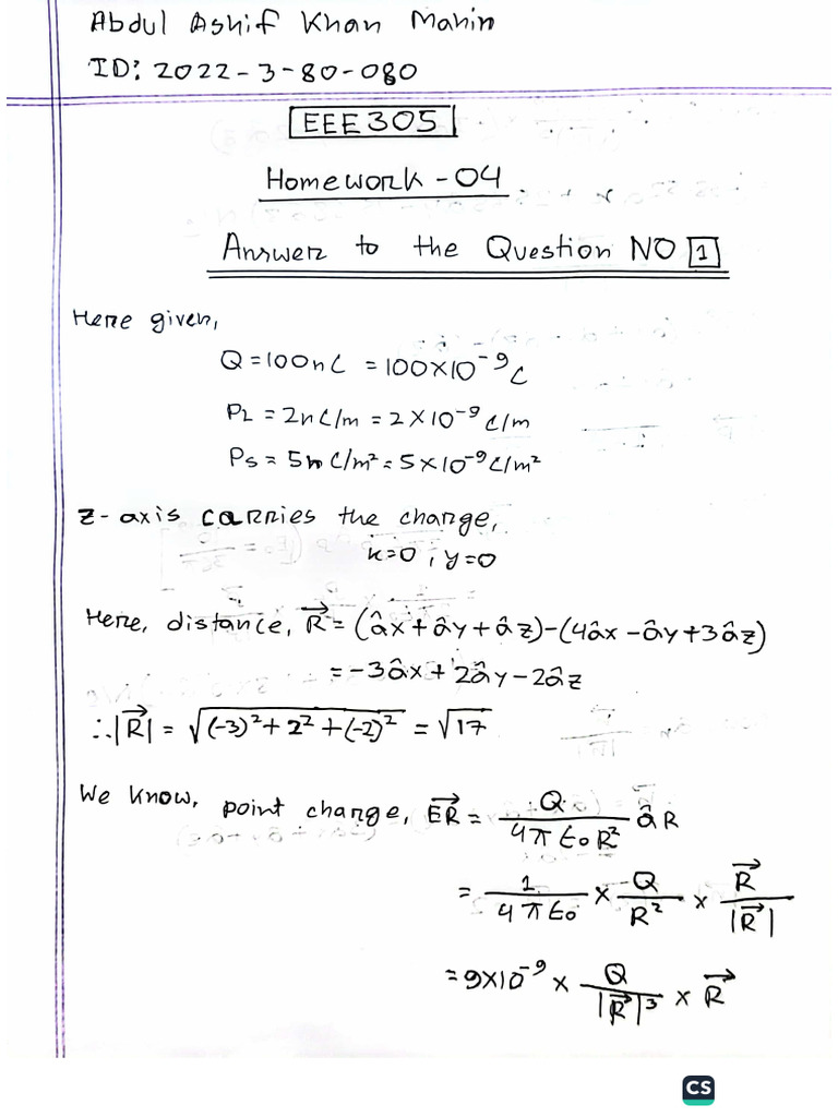 EEE305 Homework 04 | PDF