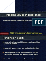 Compute Trendline Values in Excel