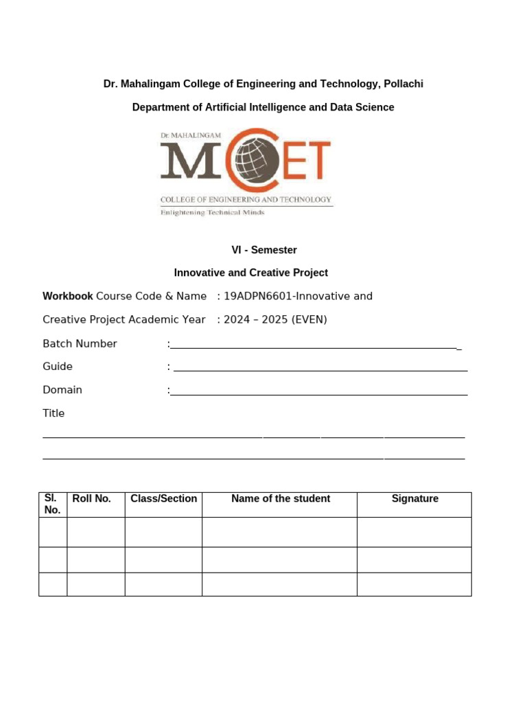 ICP Final Workbook | PDF | Engineering | Knowledge