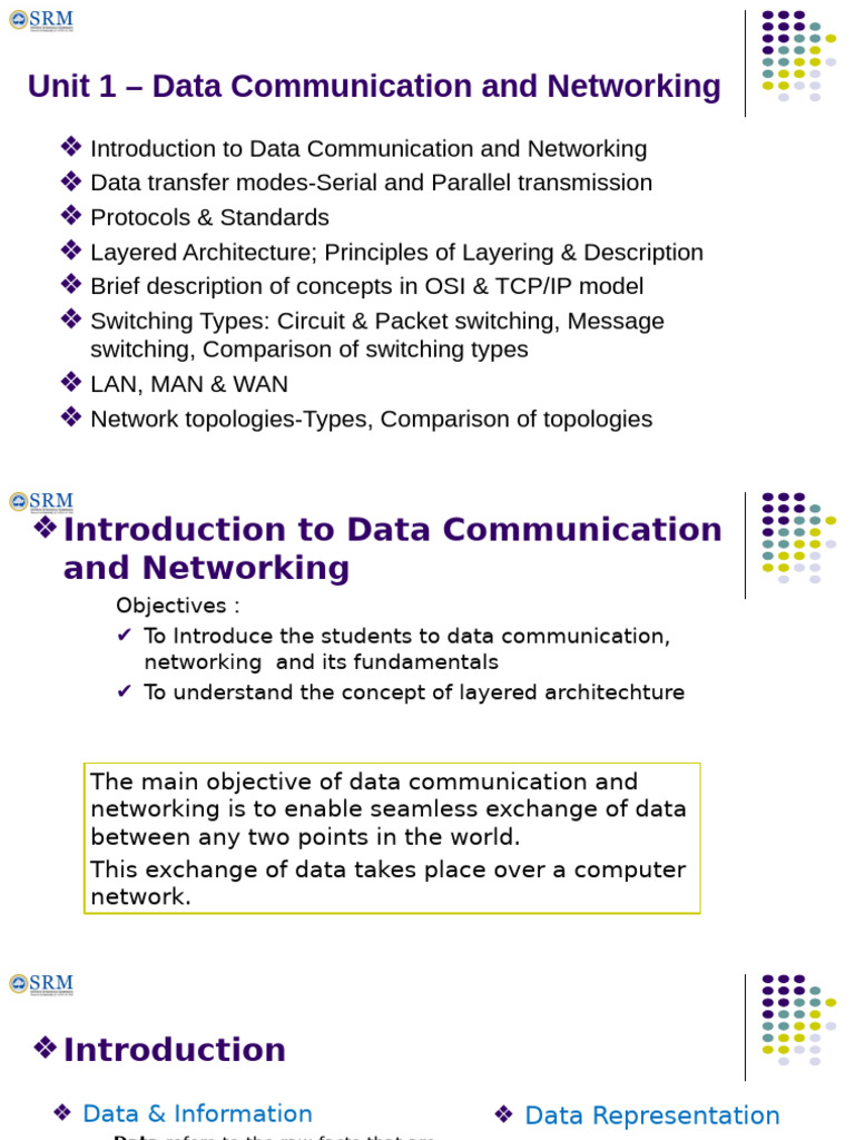 Ccns Unit 1 | PDF | Network Topology | Computer Network