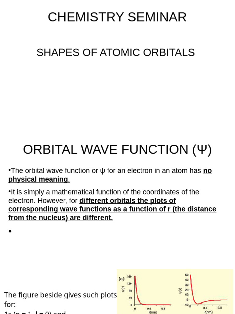 Shapes of Atomic Orbitals Explained | PDF | Atomic Orbital | Condensed ...