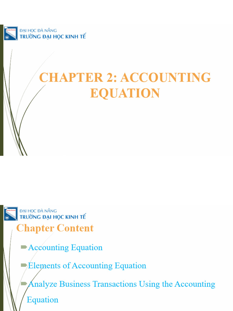 Understanding the Accounting Equation | PDF | Equity (Finance) | Expense