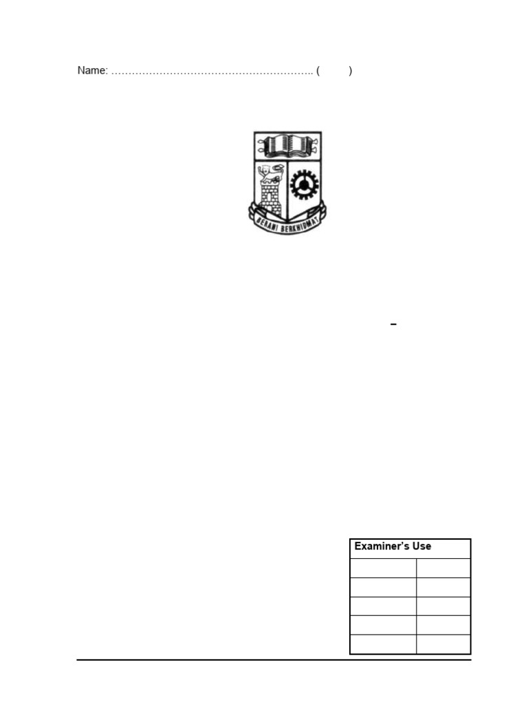 2024 Sec 4 Chemistry Exam Paper | PDF | Precipitation (Chemistry ...