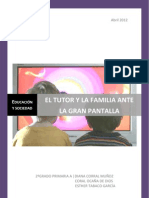 El Tutor y La Familia Ante La Gran Pantalla