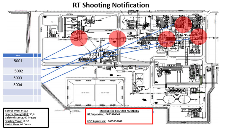 RT Shooting Notification Pipe Rack Green Field GTP 13-07-2025 | PDF
