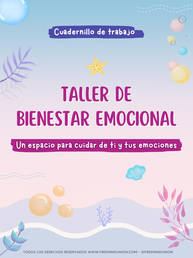 Cuadernillo Practico Taller Bienestar Emocional | PDF | Las emociones ...