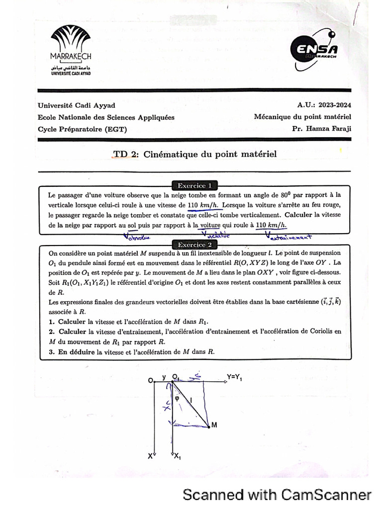 td2 Ennonc 1 | PDF