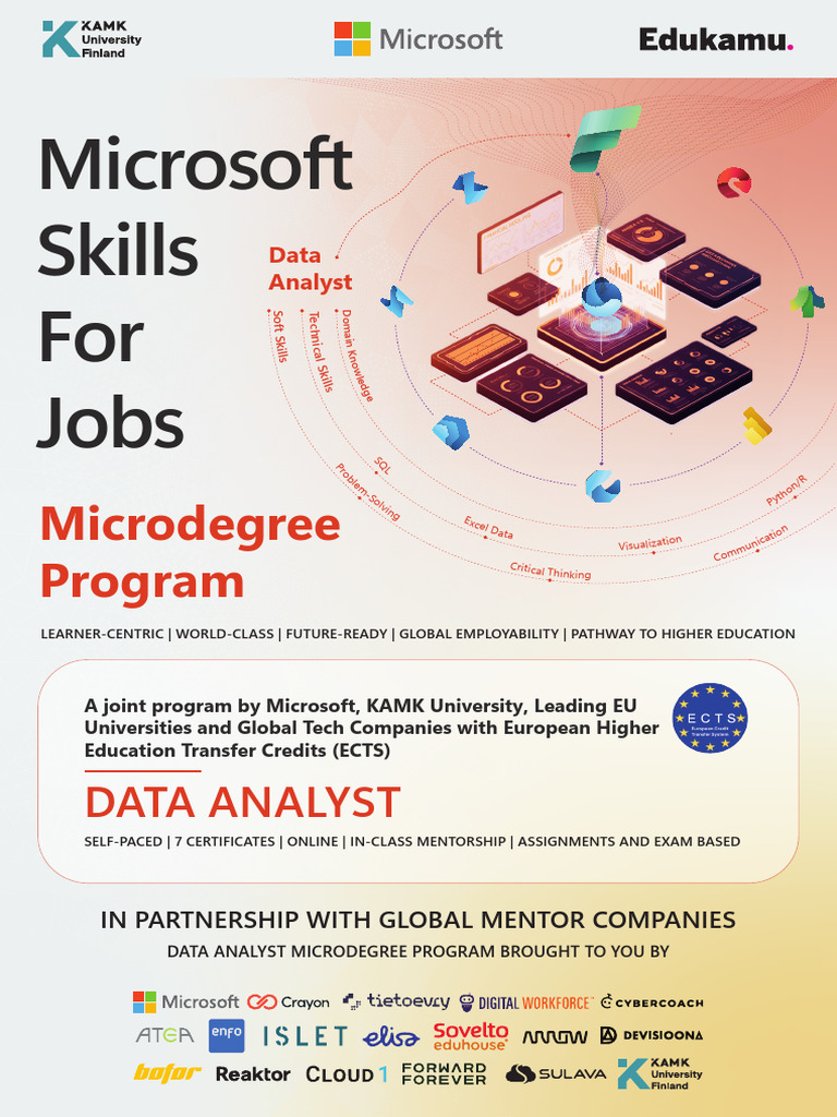 Hazza Data Analyst Brochure | PDF | Microsoft Azure | Artificial ...