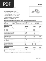 Produktbild von Vishay BFR91A NPN-RF-Transistor – 12V, 50mA, 300mW, 6GHz, TO-50, 5 Stück, Für Breitbandverstärker
