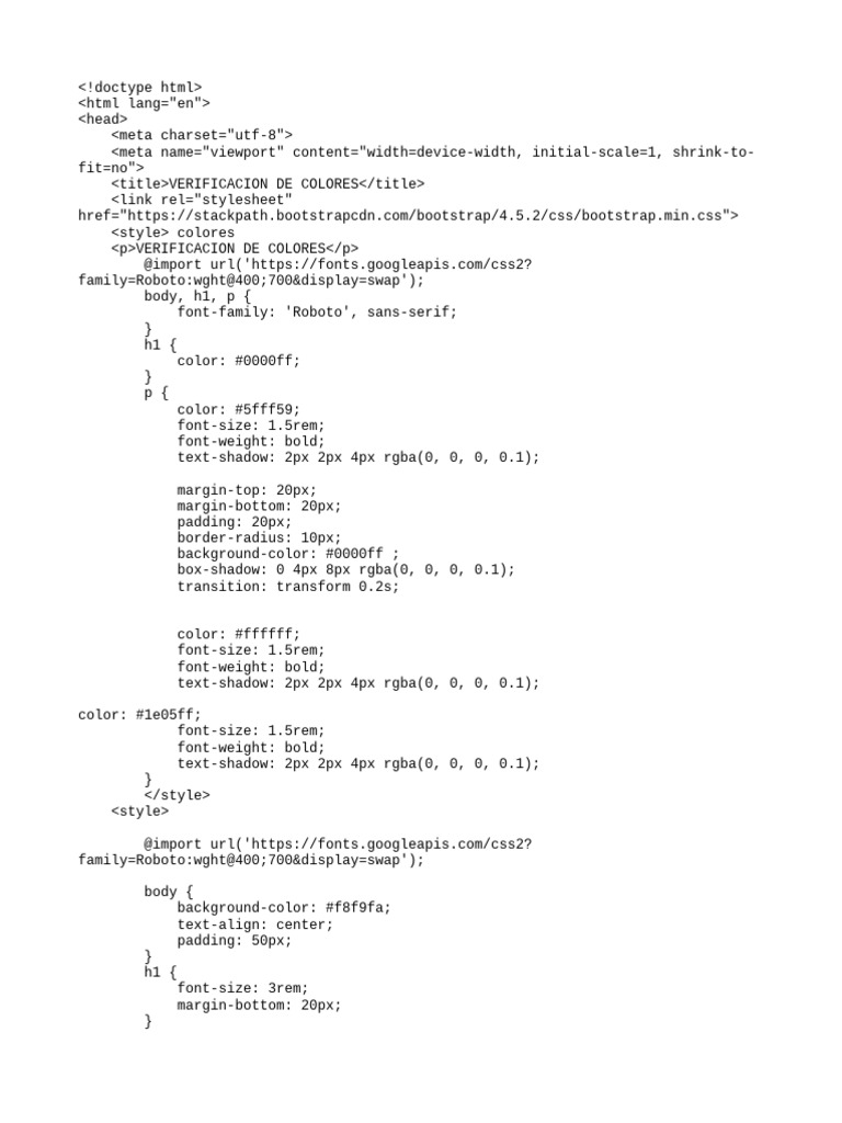 Color Verification Guide | PDF