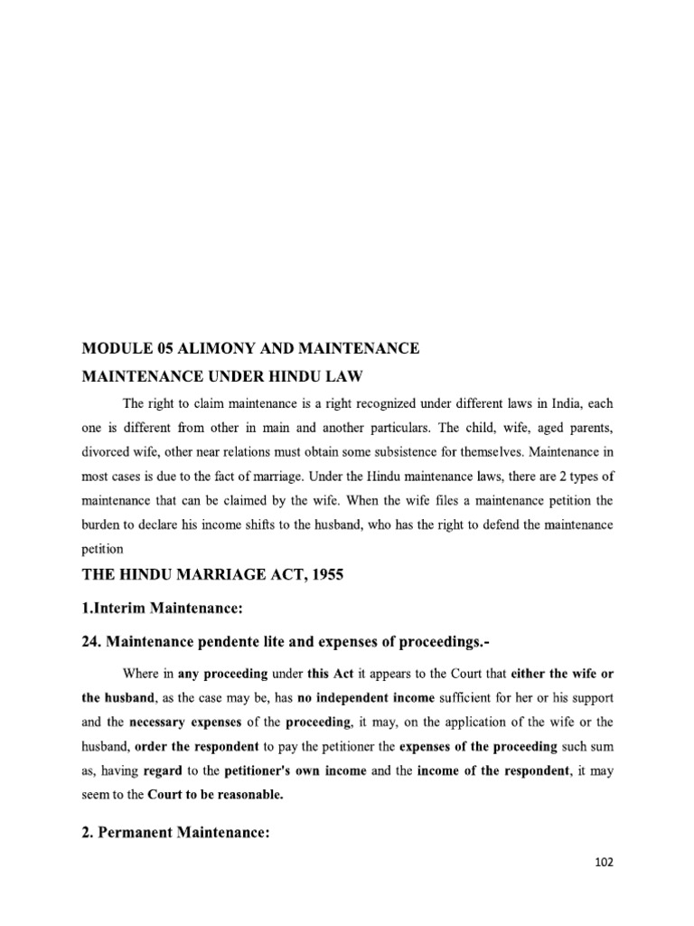 Maintenance | PDF