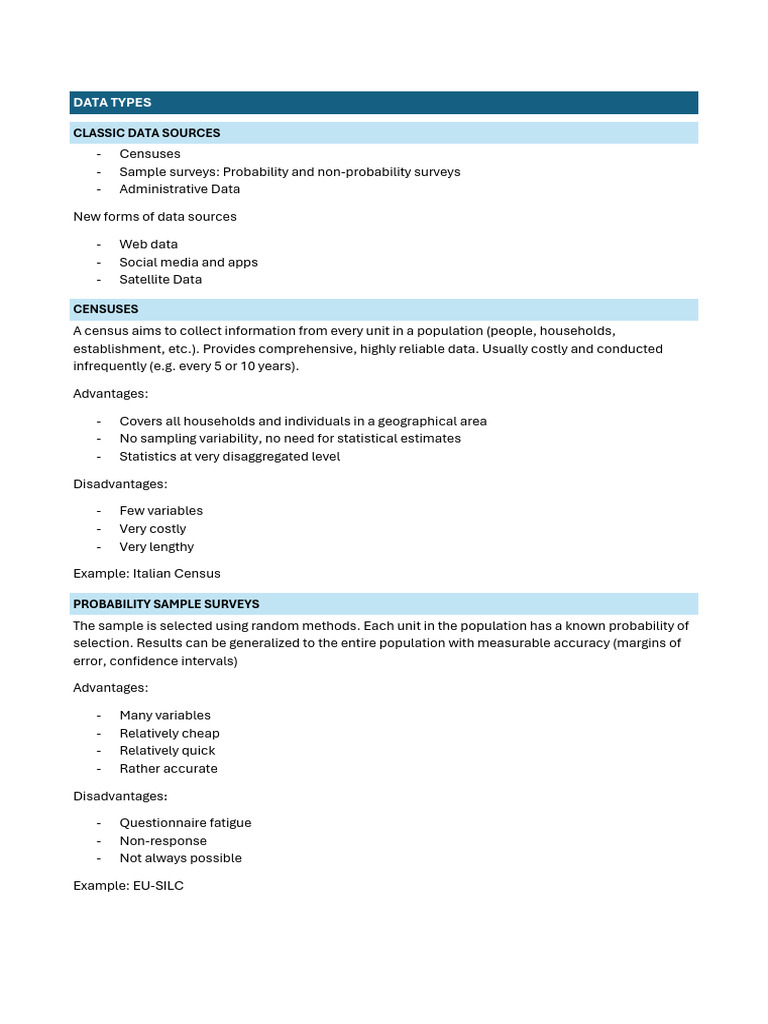 Business Survey and Planning | PDF | Estimator | Variance