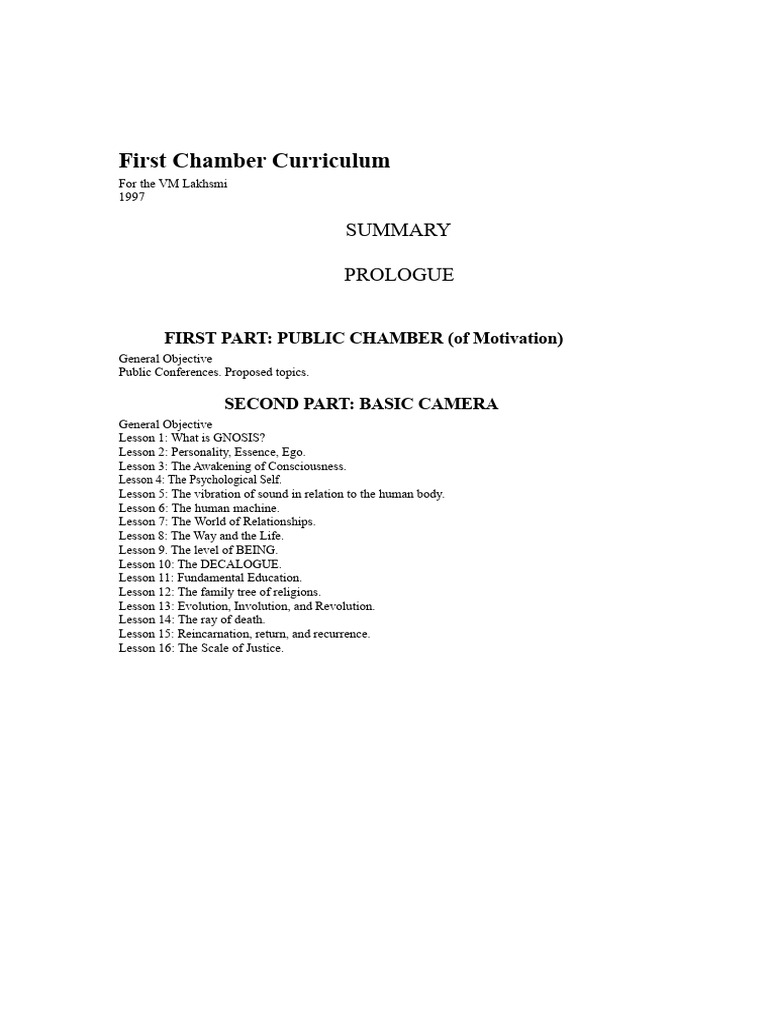 Gnostic Studies Curriculum Overview | PDF | Gnosis | Gnosticism