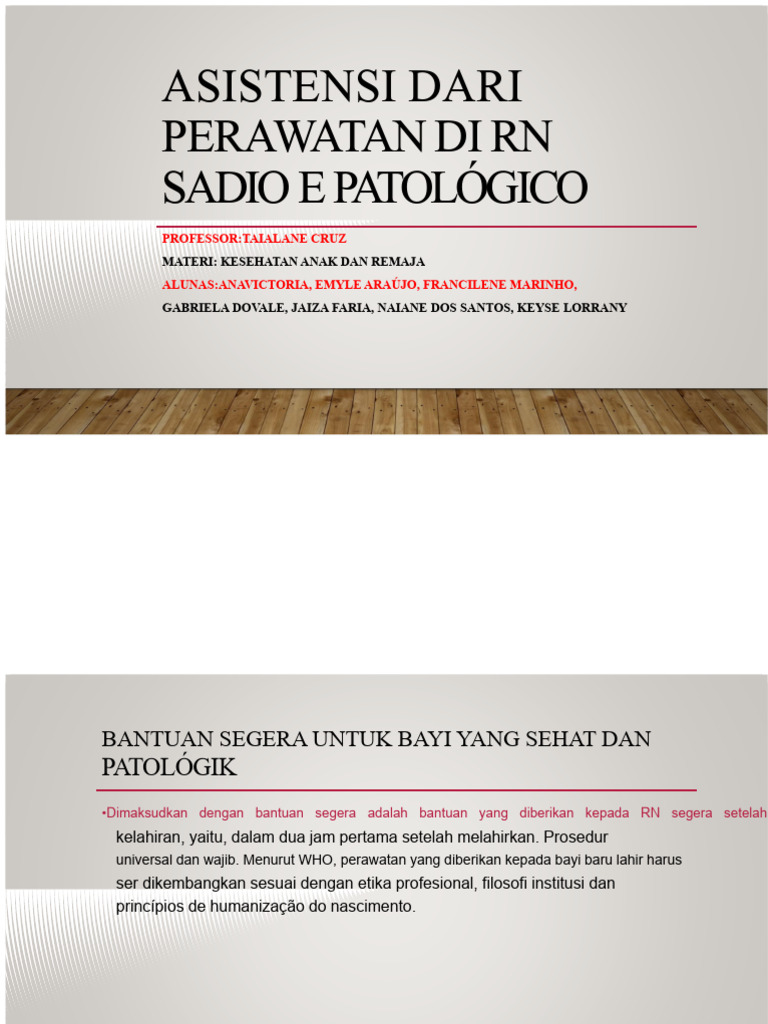 Perawatan Bayi Baru Lahir dan APGAR | PDF