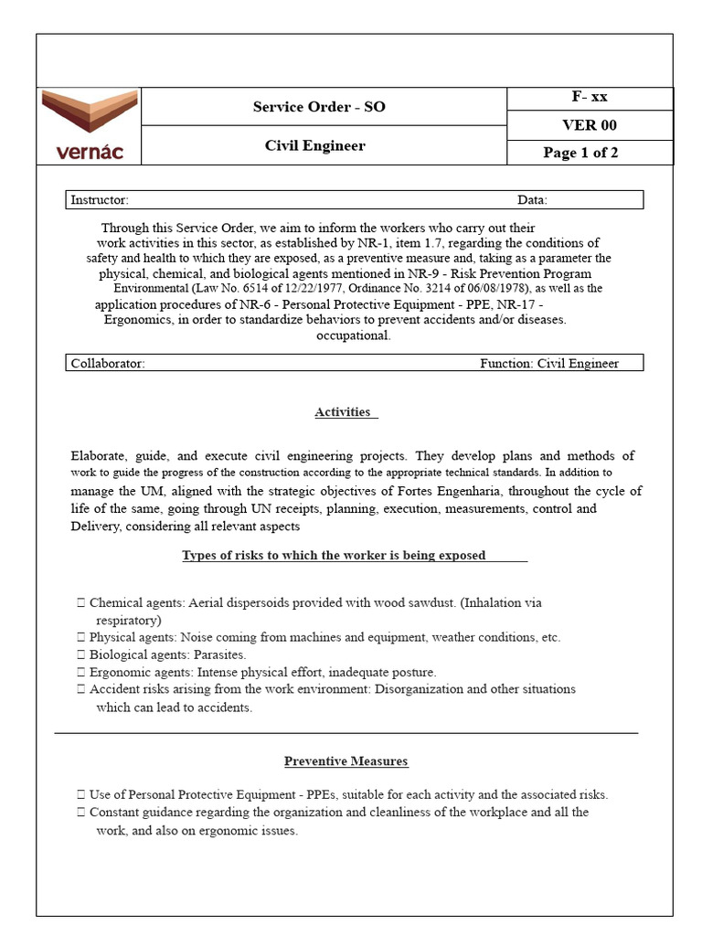 Civil Engineering Safety Guidelines | PDF | Personal Protective ...
