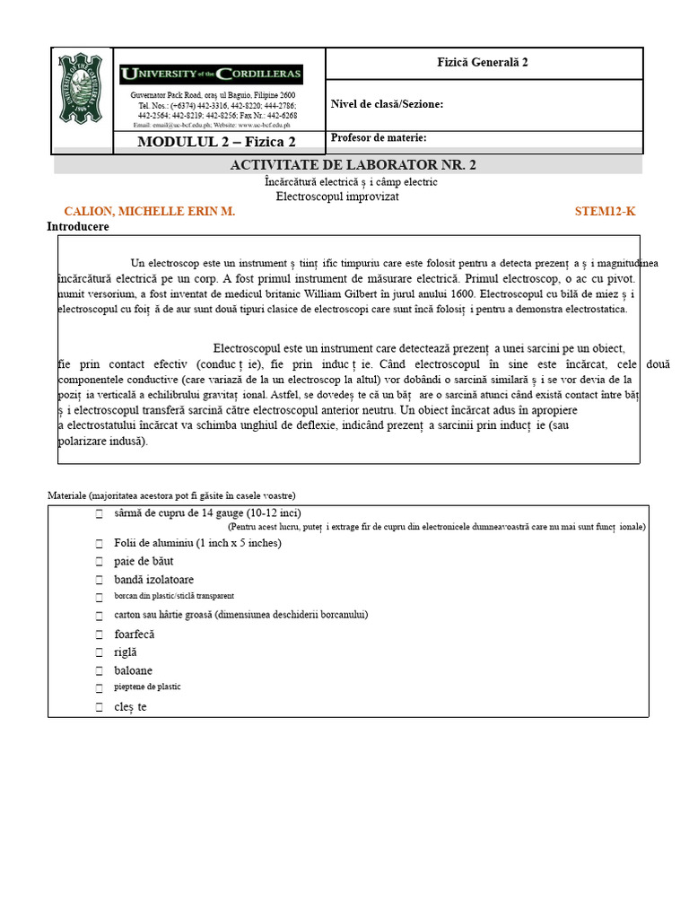 Laborator 2 | PDF
