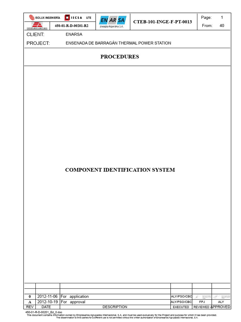 KKS Regulations (Procedure) | PDF | Valve | Instrumentation